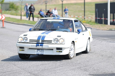 Glimt fra Rallysprint på Regnbueringen
(Foto: Jimmy Lerche (Coverfoto.dk))